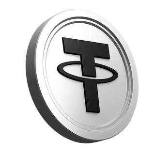 Icône de la cryptomonnaie Tether USDT figurant dans la section de confiance dédiée à la communauté de trading